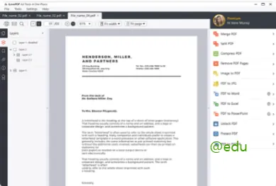 아이러브PDF 홈페이지